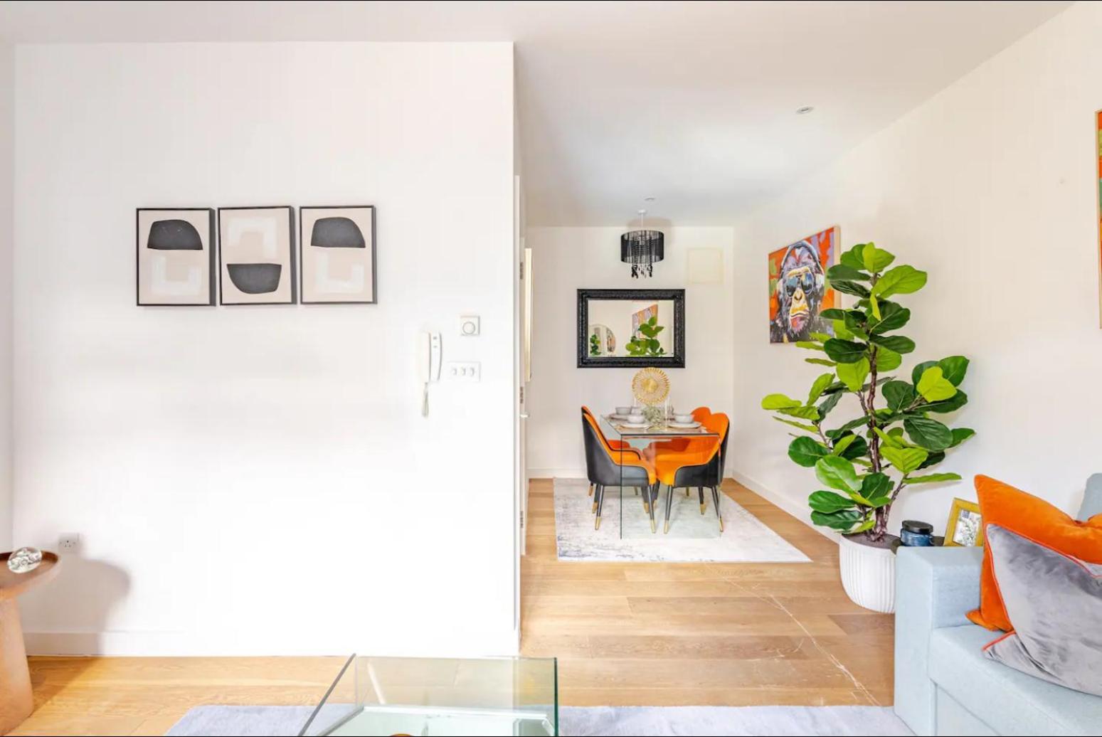 Serene Private Townhouse With Ac & Balcony For 6 Appartamento Londra